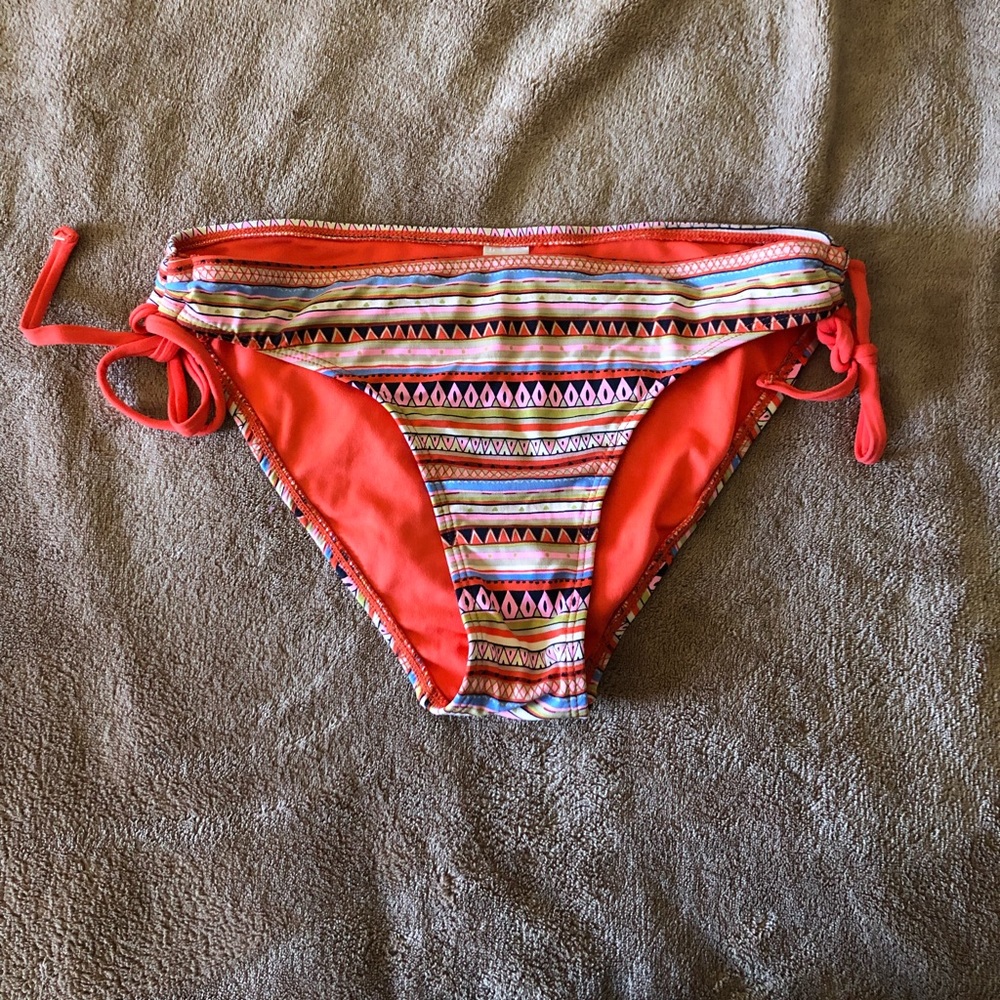Aztec Print Bikini Bottoms Size M